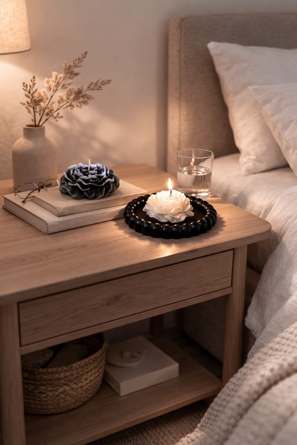 Noor & Noir Peony Set - Black